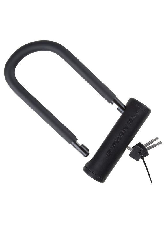 Велосипедний Замок D-Образний (Велозамок) 980г (Довжина 15 см) B'TWIN (335052733)