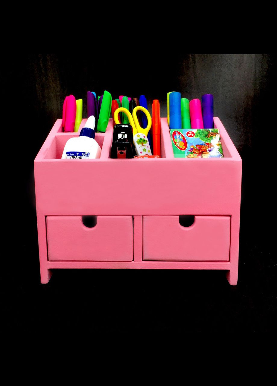 Органайзер настільний з дерева Мелроз барбі (КНЦ-006950) No Brand (328230260)