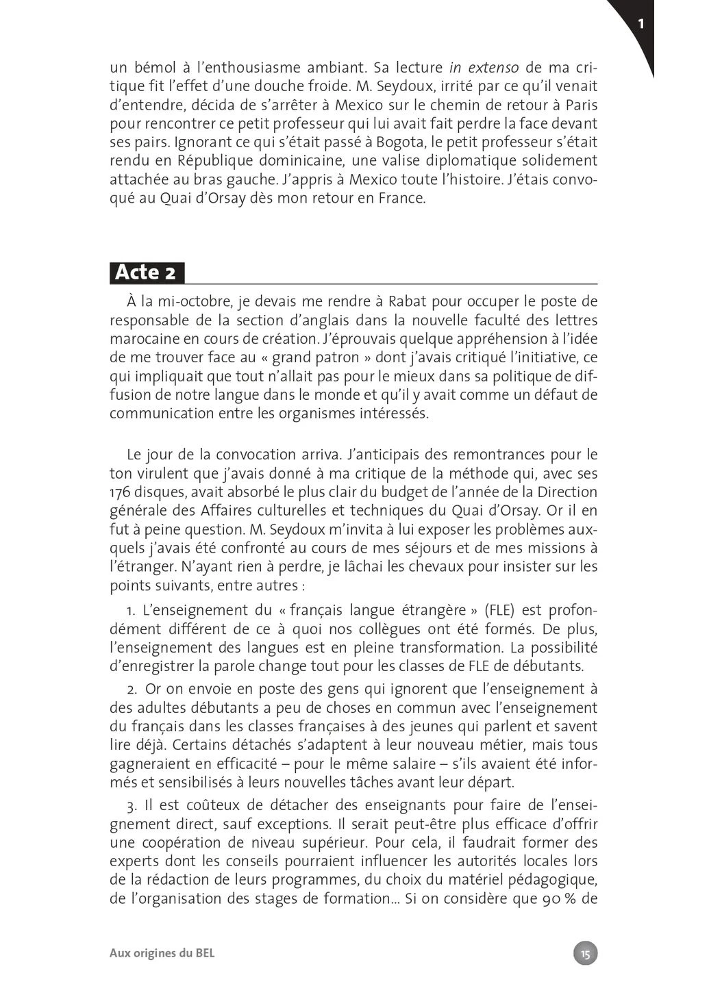 Collection F - LE BELC: 50 ans d'expertise au service de l'enseignement du français dans le monde Hachette Fle (370108121)