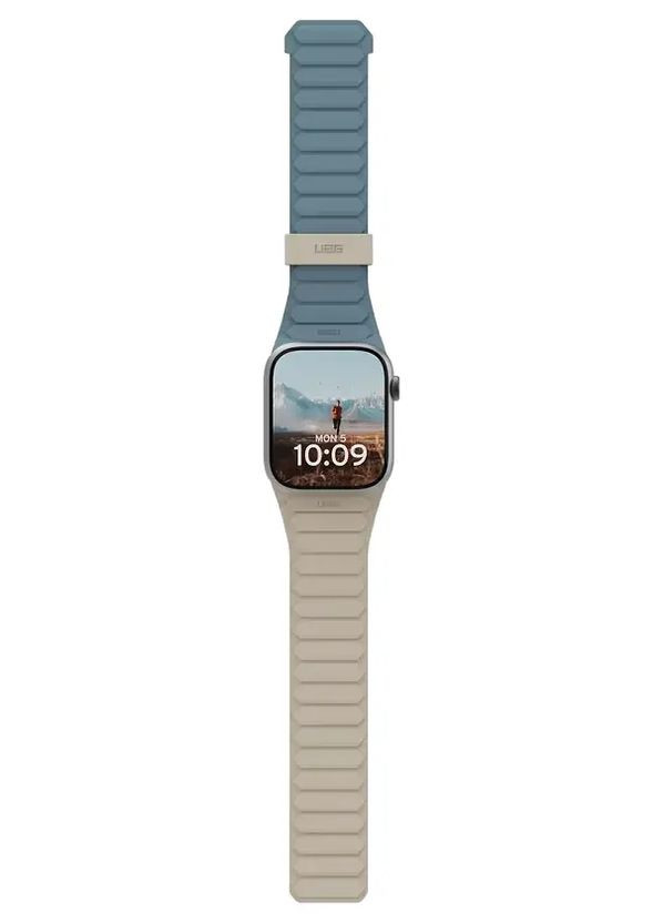 Ремінець для Apple Watch Ultra 2/Ultra-49-45-44-42mm, Pathfinder, Dune/Cloud Blue UAG (364875037)
