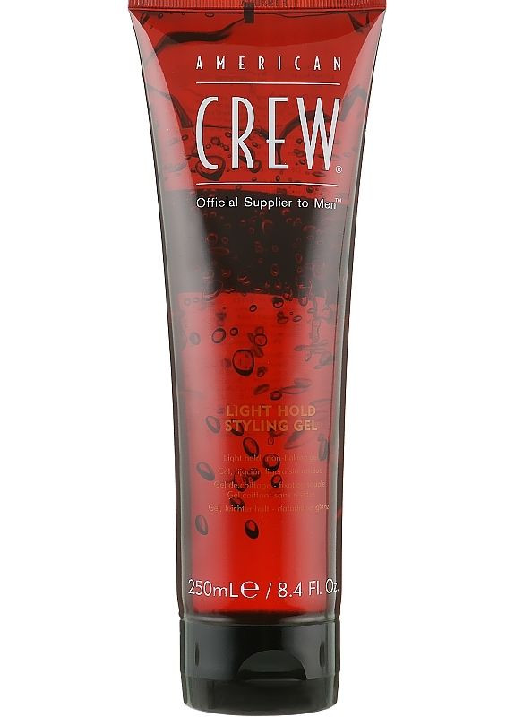 Гель слабкої фіксації Light Hold Styling Gel 390ml (2-229086) American Crew (369795265)