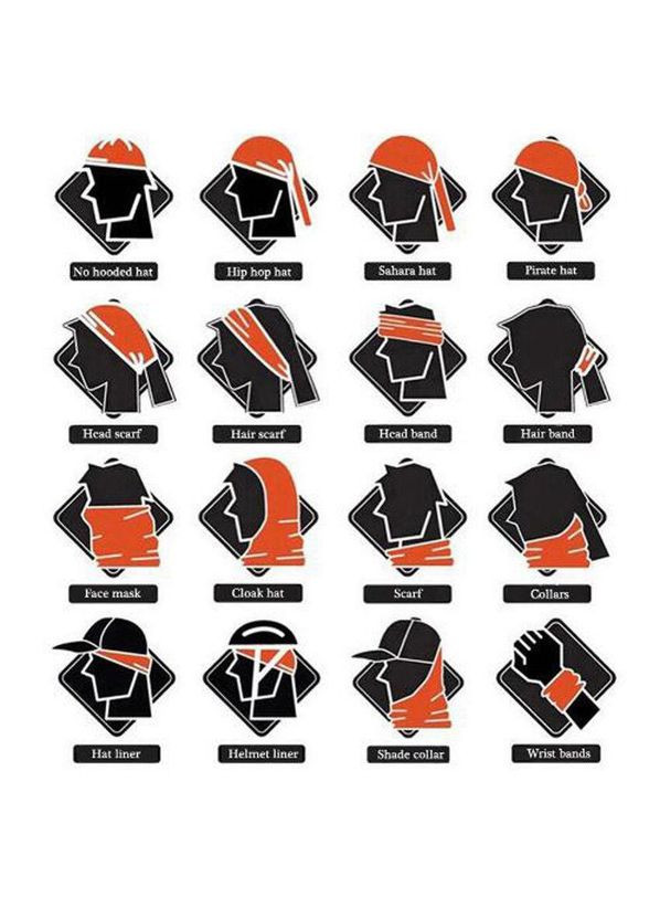 Бафф універсальний з принтом "Техас" (зелений) China (366890777)