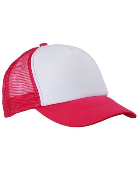Кепка мужская 5 Panel Polyester Mesh Cap Белый (MB0070MWHMU) Myrtle Beach (311607777)