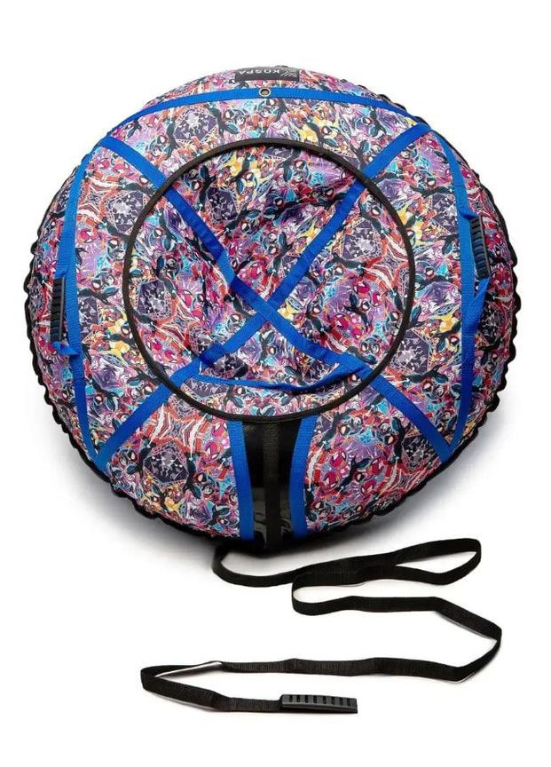 Надувні санки-ватрушки, тюбінг, таблетка Діаметр 100 см Синій No Brand (315048757)