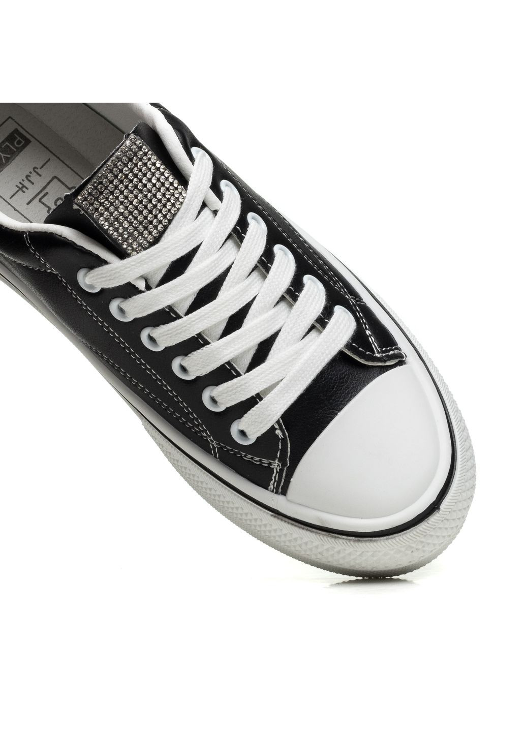 Чорні кеди (2086т) Linda