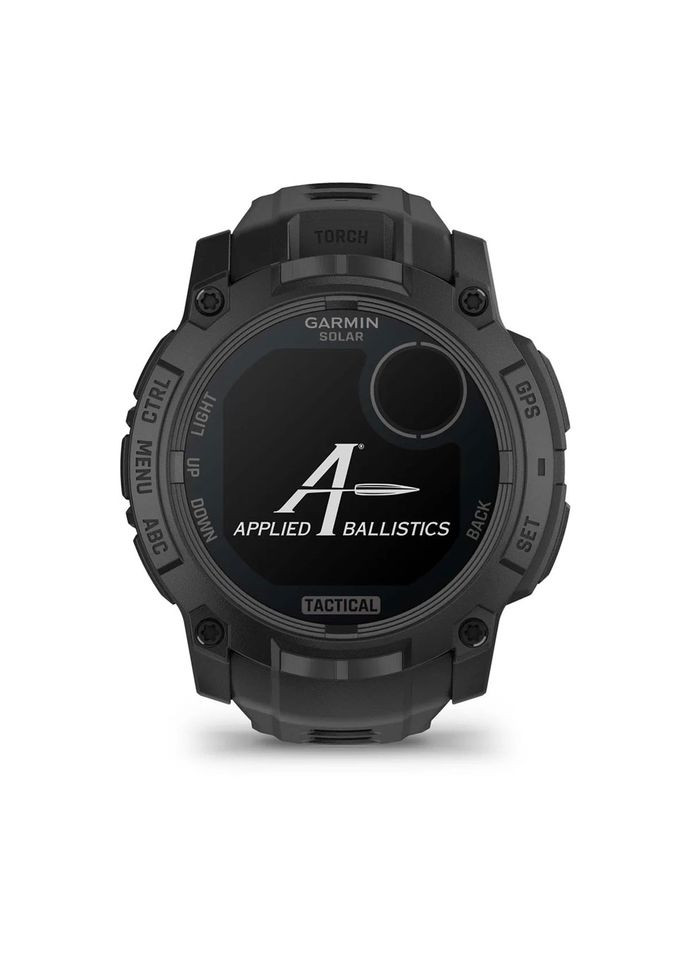 Тактичний годинник для військових Instinct 3 – 50 мм, з ліхтарем та підзарядкою від сонця Solar Tactical Edition (010-02935-50) Garmin (369368810)
