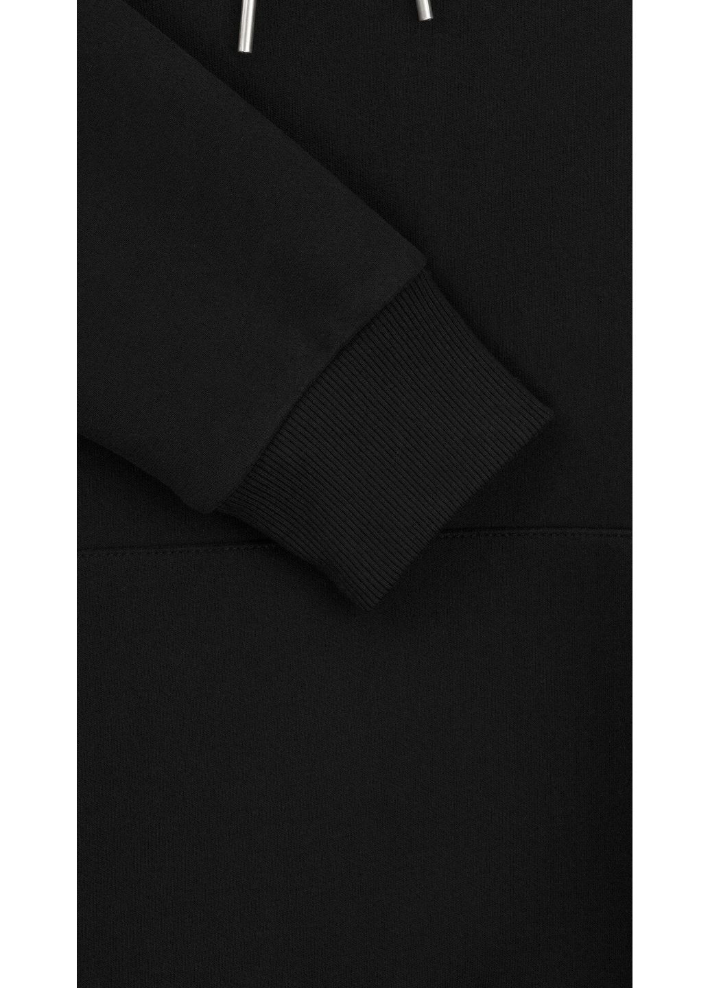 Худи однотонный мужской 1637 Черный shop (2000999209468) Demos (362190485)