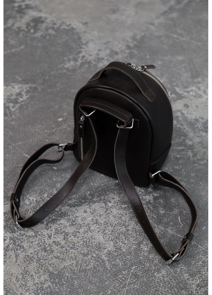 Шкіряний рюкзак Groove S темно-коричневий The Wings (348358704)