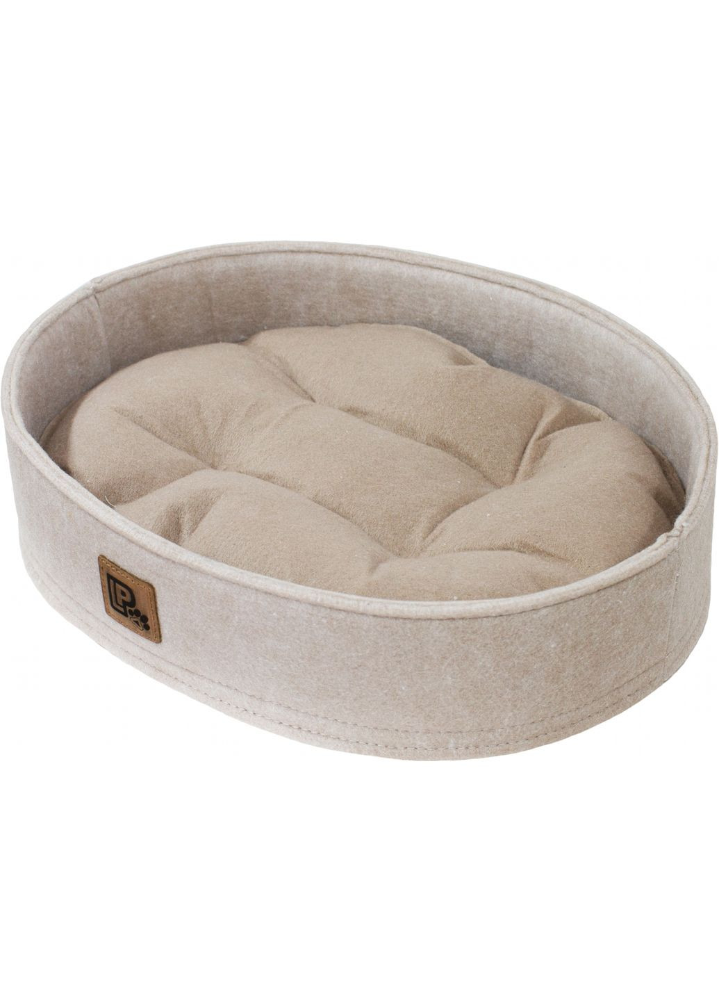 Лежак Брио №3 40х52х11 см Бежевый (4820268553928) Lucky Pet (313239942)