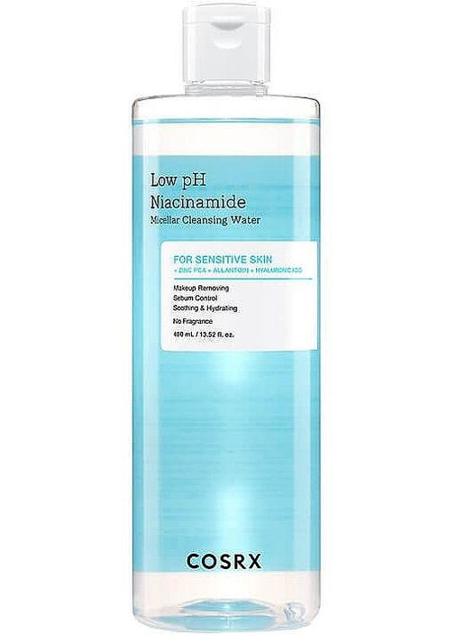 Міцелярна вода з ніацинамідом Low pH Niacinamide Micellar Cleansing Water 400ml (2-1125821) COSRX (369793772)