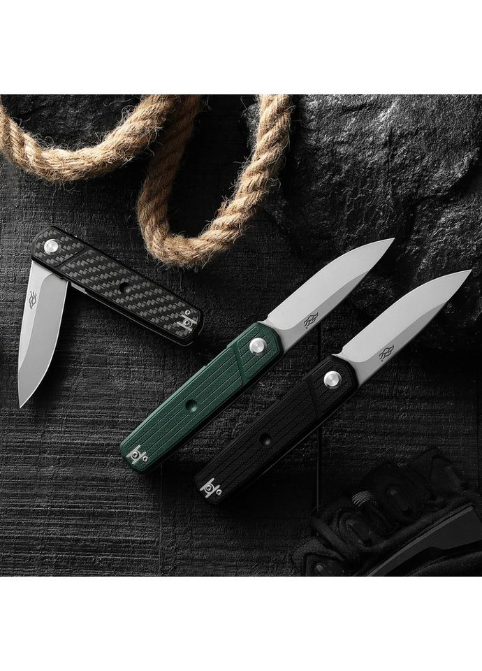 Складний ніж Firebird FH927-BK - сталь D2, чорна рукоять Ganzo (363132471)