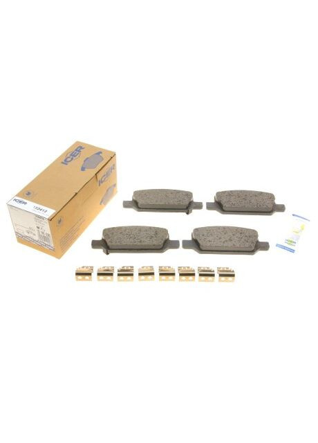 Комплект тормозных колодок (дисковых).) 182412 ICER (362894607)