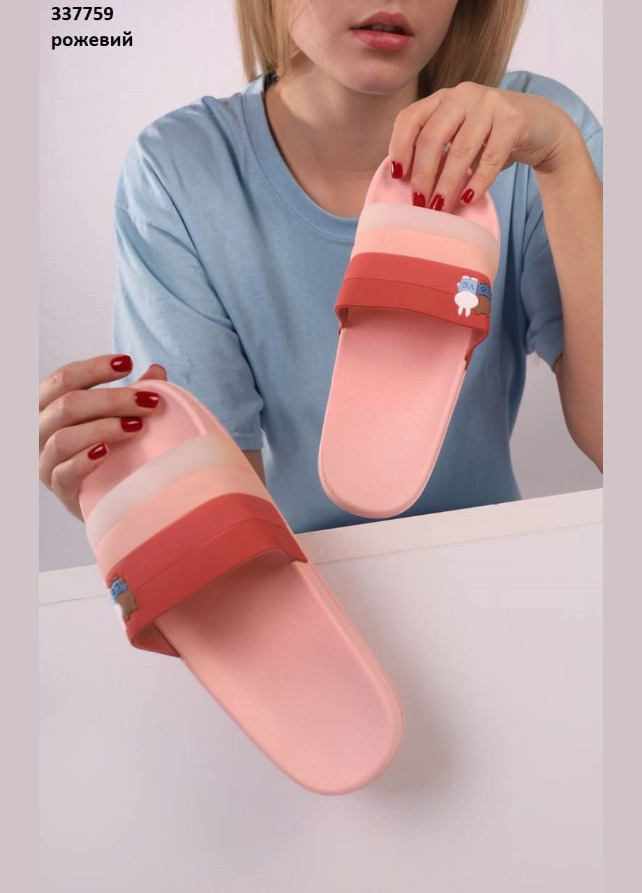 Жіночі шльопанці рожевого кольору Flip Flops (284722303)