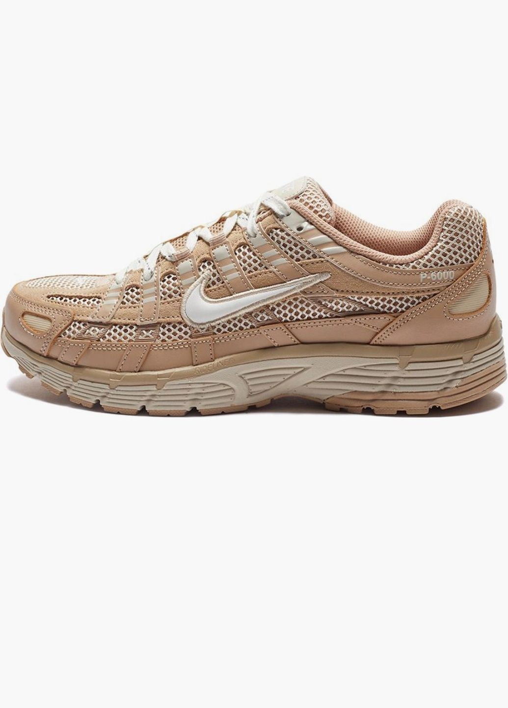 Коричневые всесезонные кроссовки унисекс p-6000 premium brown fz4137-200 Nike