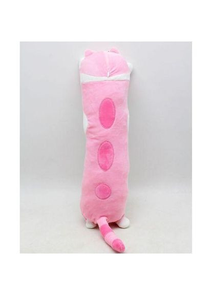 Мʼяка іграшка подушка обіймашка "Кіт-батон", рожевий, 70 см МІС (365812881)
