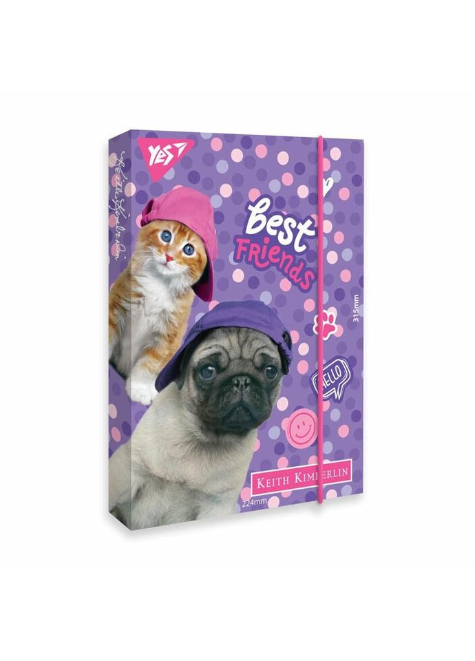 Папка для труда A4 Keith Kimberlin 491954 32х23х4 см Yes (335585830)