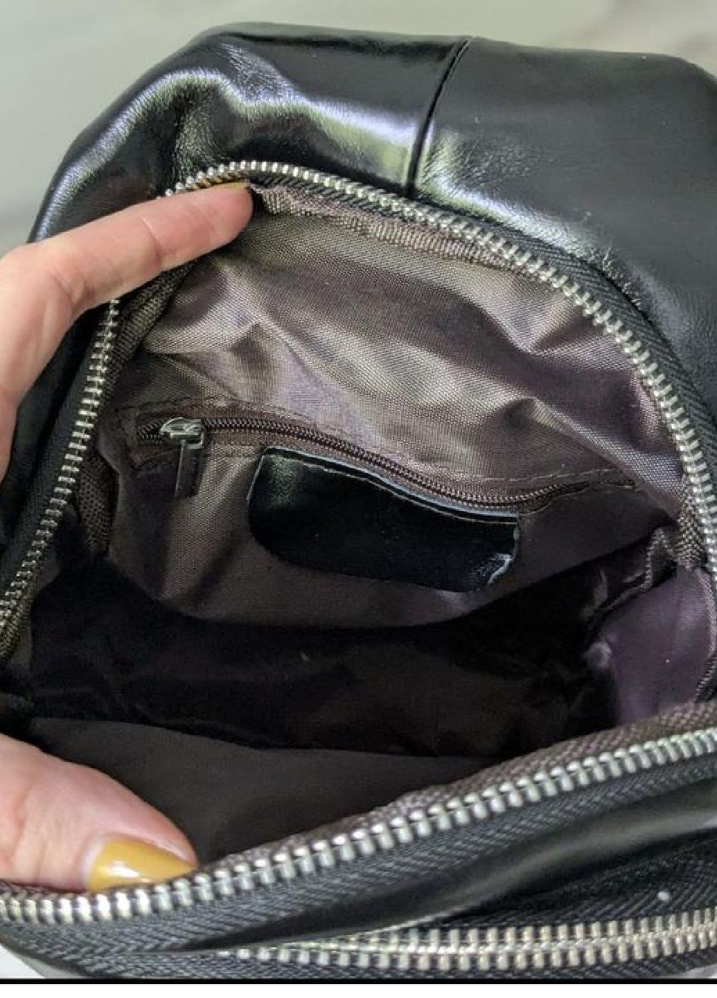 Сумка кожаная слинг Vishnya (361318889)