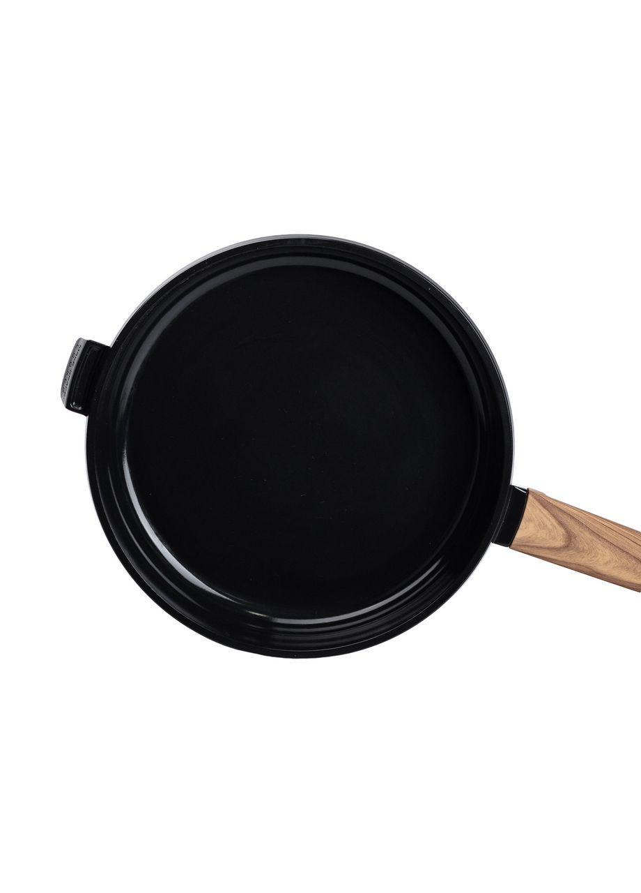 Сковорода универсальная Designed алюминиевая 24 см с антипригарным покрытием, черный MGC (322771191)