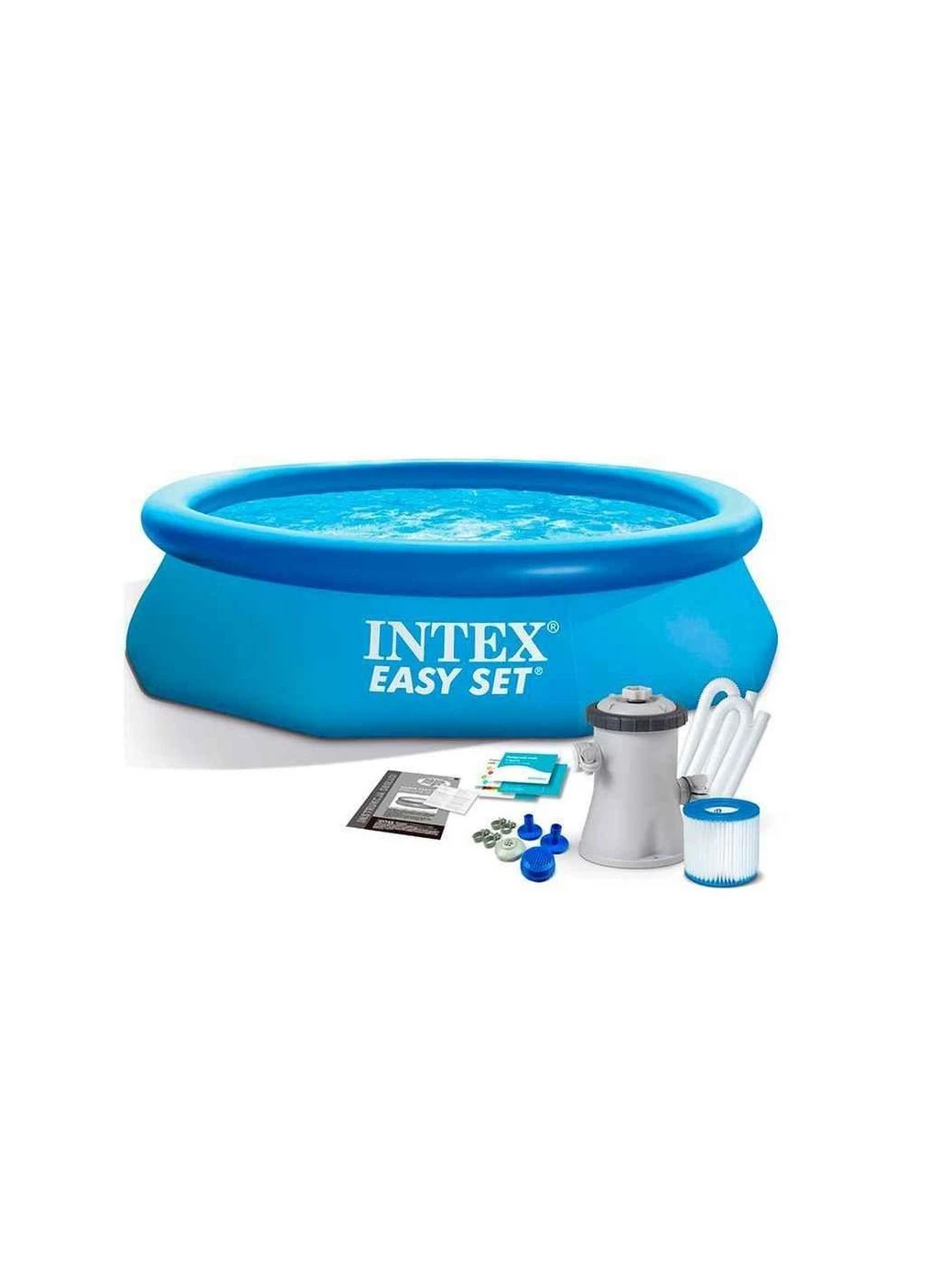 Бассейн надувной Семейный 305х76см 3853л семейный 28122 220-240V ТМ Intex (382147082)