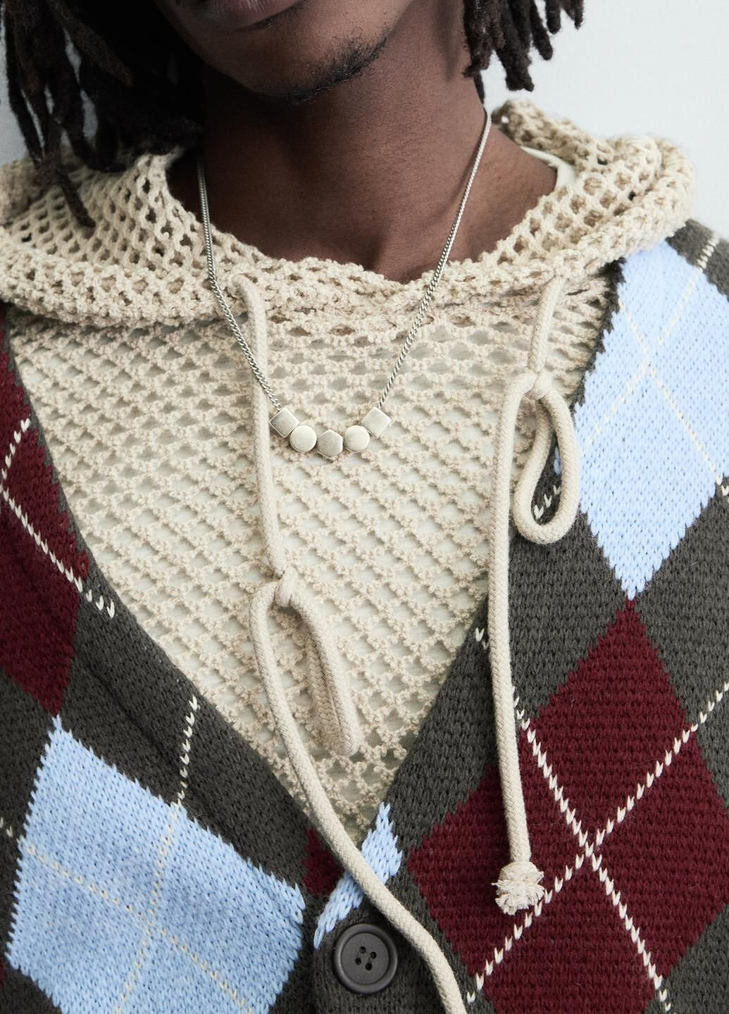 Разноцветный демисезонный кардиган Zara