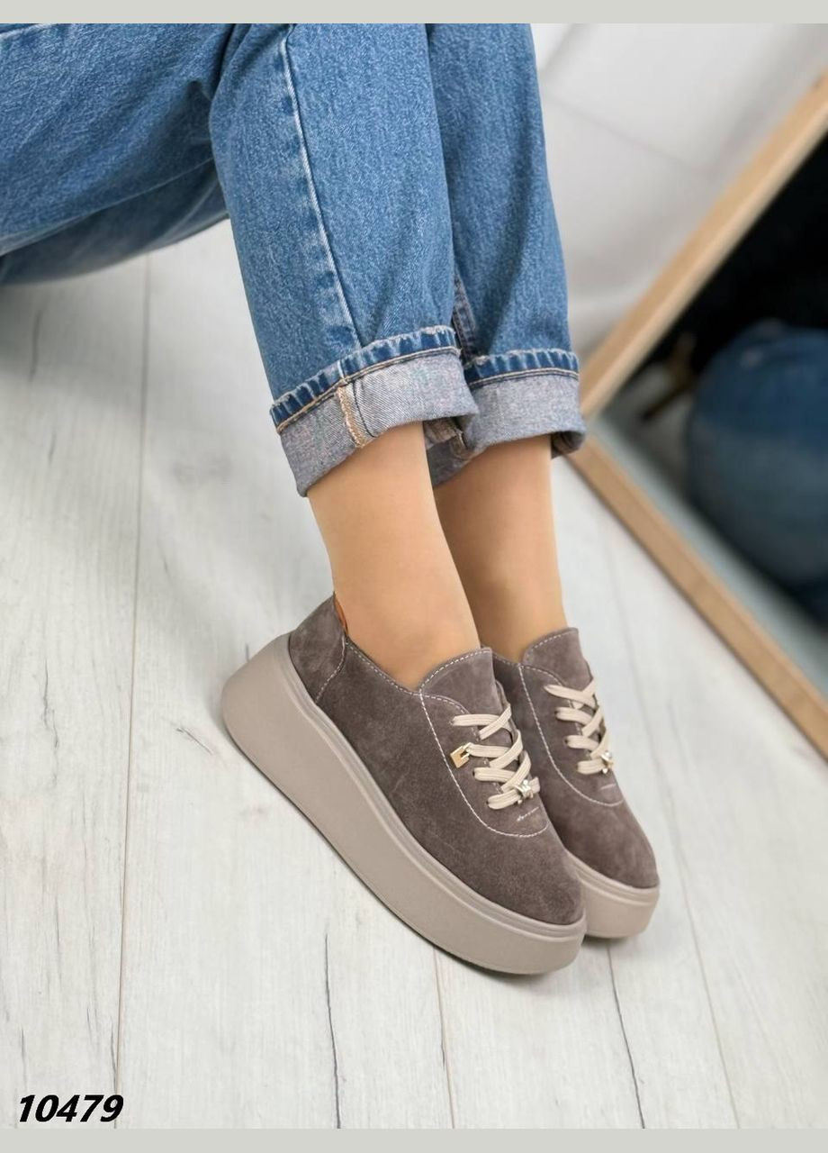 Кросівки Vakko темно-бежеві всесезони (326960553)