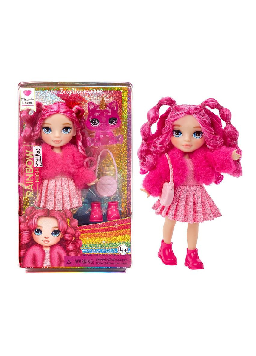 Игровой набор с куклой серии "Littles" МАДЖЕНТА (с аксесс.) Rainbow High (315153627)