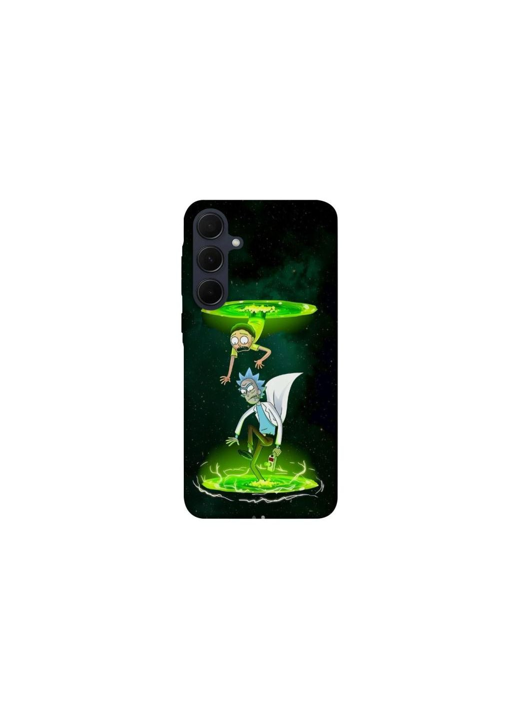 Чехол на Samsung Galaxy A55 Rick and Morty Frontalka (354651252)