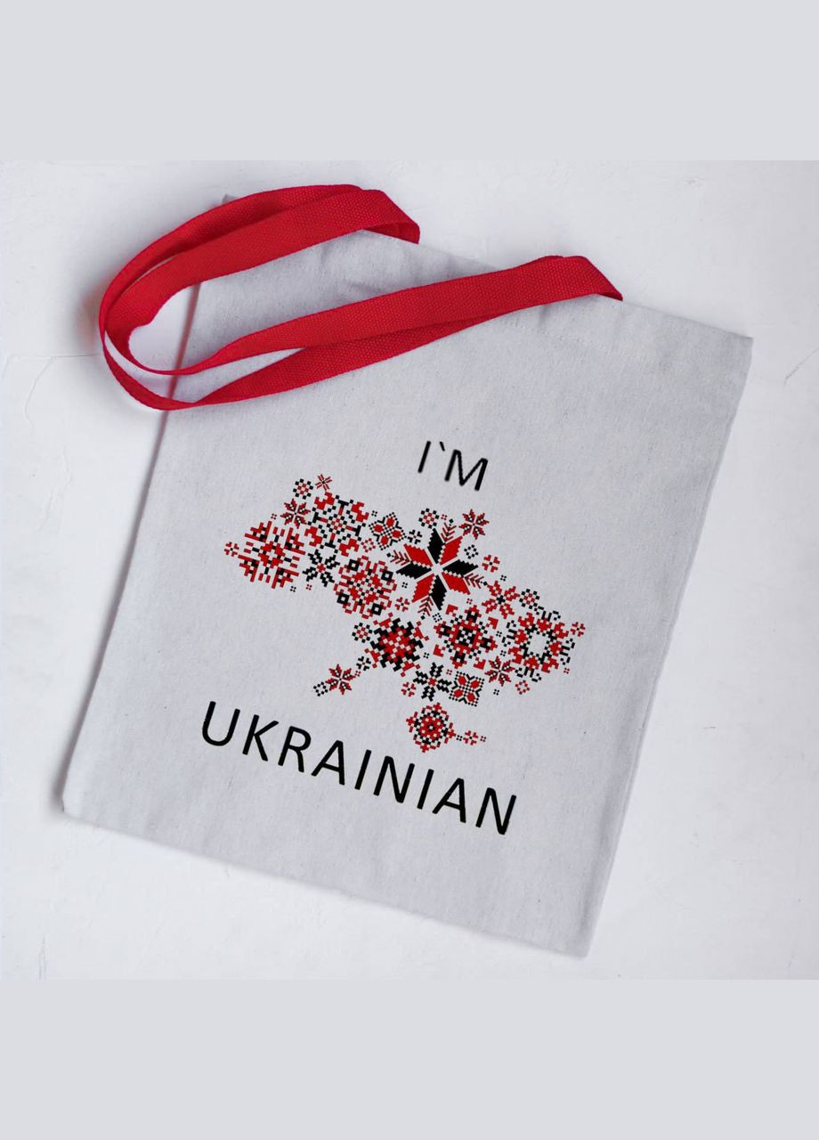 Еко сумка шоппер I'm Ukrainian No Brand (292146094)