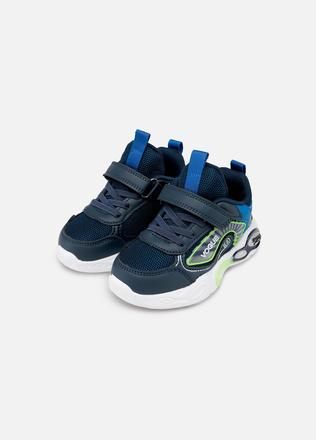 Синие демисезонные кроссовки для мальчика цвет синий цб-00237949 No Brand
