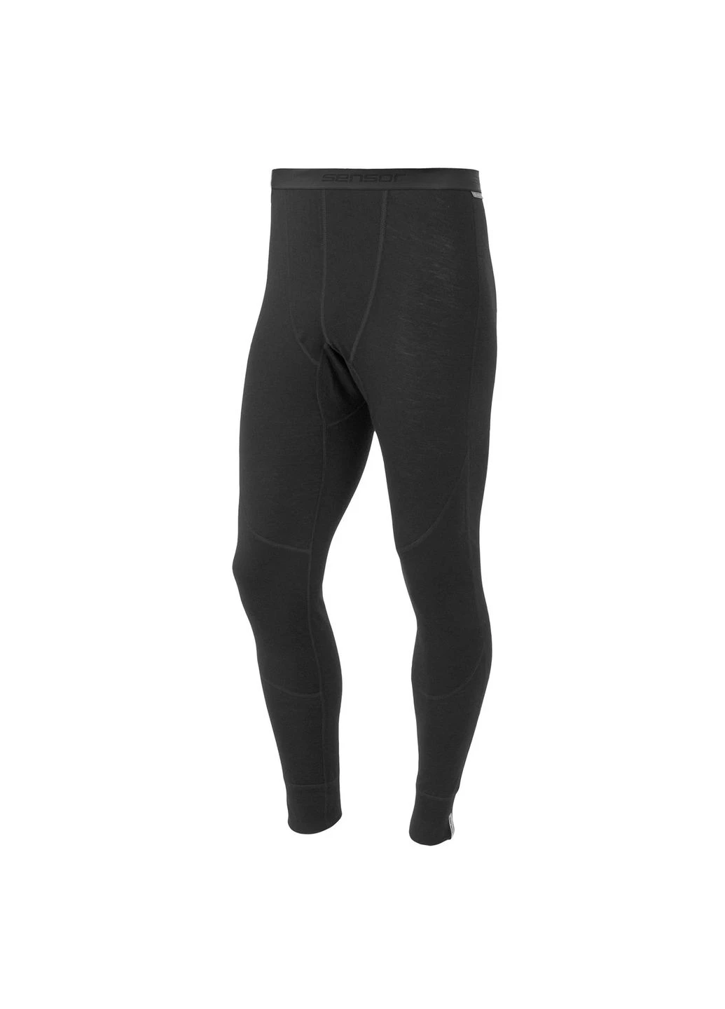 Термоштаны мужские Merino Active черные мериносовые зимние No Brand Merino Active black 11109028 (401271928)