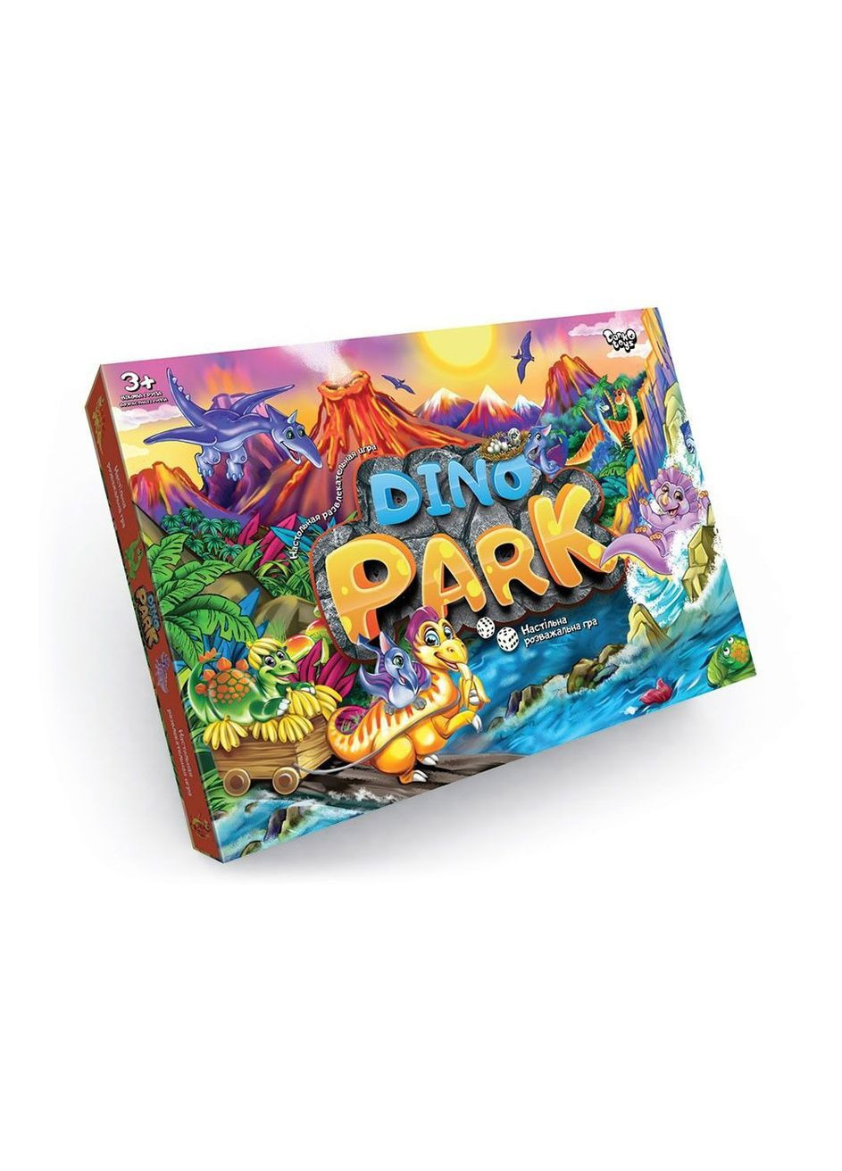 Настільна розважальна гра "Dino Park" колір різнокольоровий CB-00147182 Danko Toys (372223574)