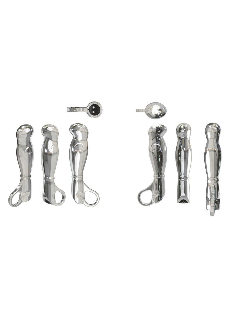 Металевий вібромасажер для простати і точки G Fortis Nexus (303889915)