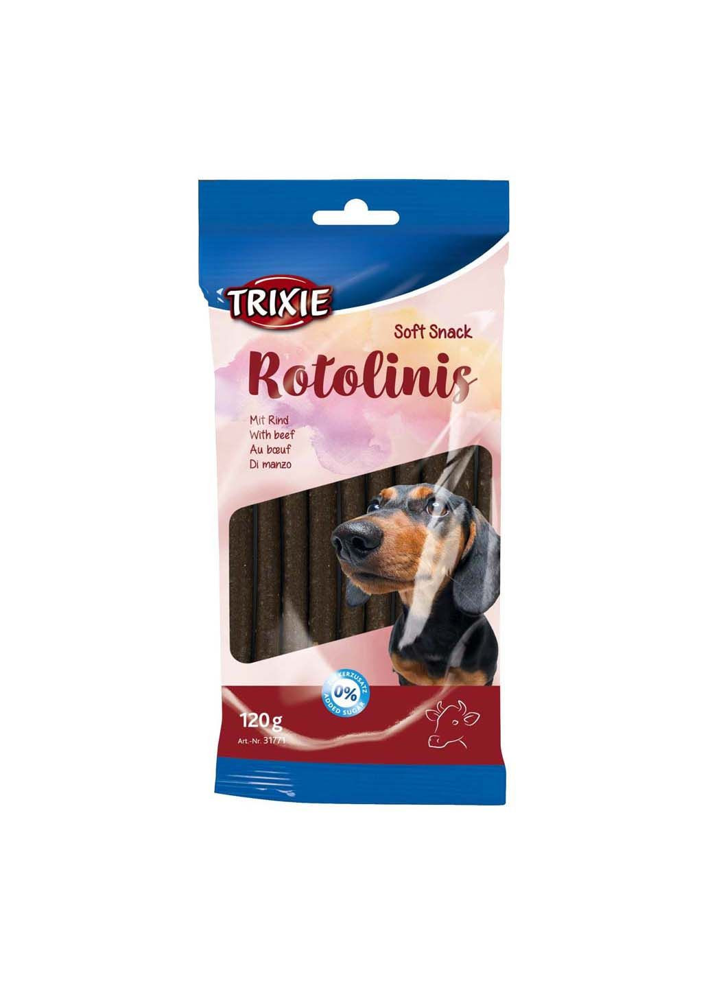 Ласощі для собак 31771 Rotolinis з яловичиною 12 шт 120 г Trixie (285778976)