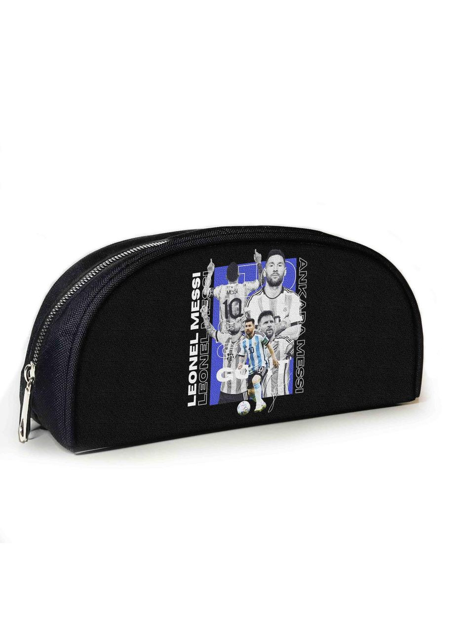 Пенал шкільний з принтом Ліонель Мессі 23х10х8 см з принтом для хлопчика (3821) No Brand (364645049)