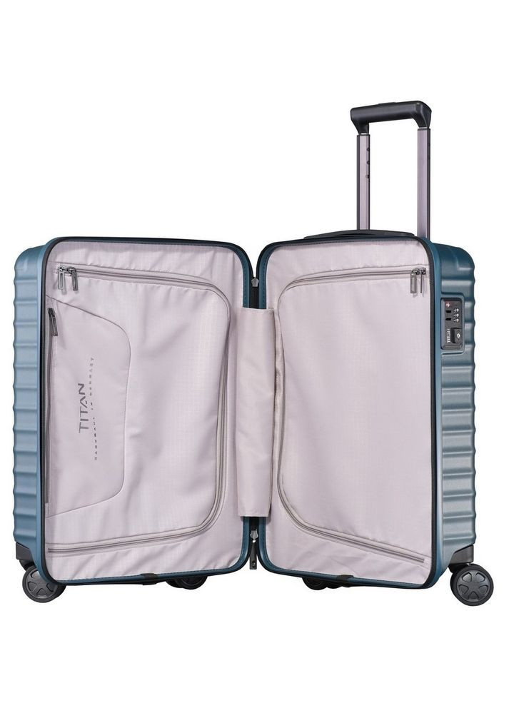 Валіза на 4 колесах Litron Petrol S 44 л Ti700246-22 Titan (316618276)