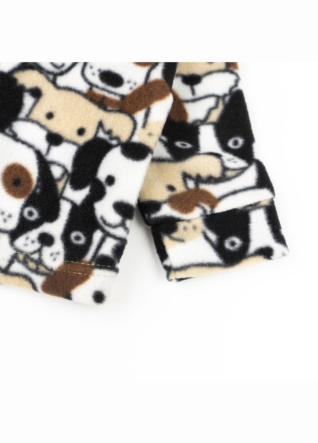 Кофтинка фліс для немовлят Dogs Коричневий dexter's (301473931)