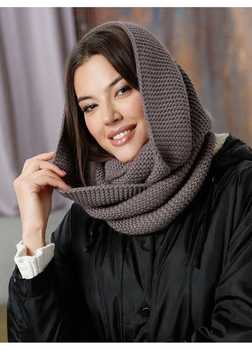 Женский снуд-хомут классический No Brand Хомут анжеліка (351347988)