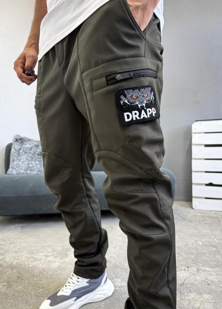 Брюки Soft shell DRAPP на флисе No Brand (353828673)