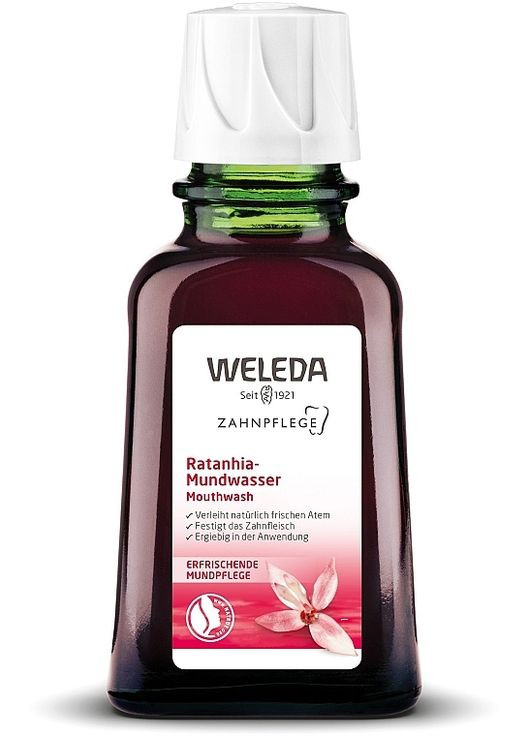 Зубний еліксир Ратания Ratanhia-Mundwasser 50ml (22479-31016712) Weleda (368667798)