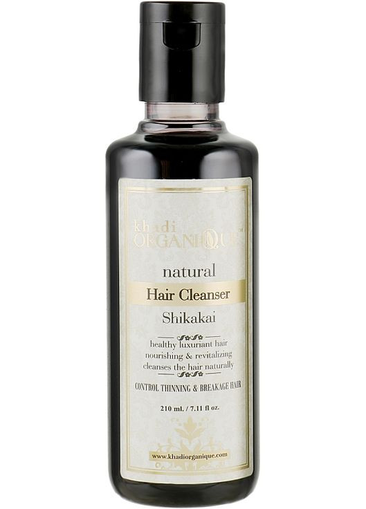 Натуральний аюрведичний шампунь з індійських трав «Шикакай» Shikakai Hair Cleanser 210ml (748046-29806) Khadi Organique (368744027)