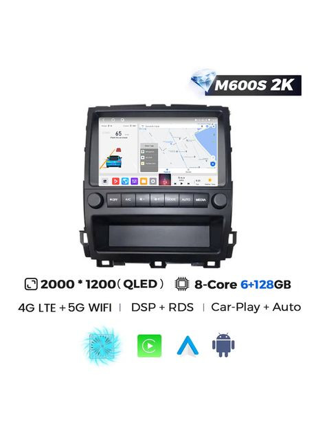 Штатная магнитола MS 2k Lexus GX470 (2002-2009) CarPlay QleD Mekede Prado (369832991)