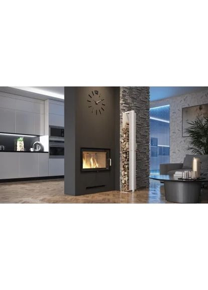 Каминная топка Home INTRA SM SLIM (черный шамот) Defro (370384787)