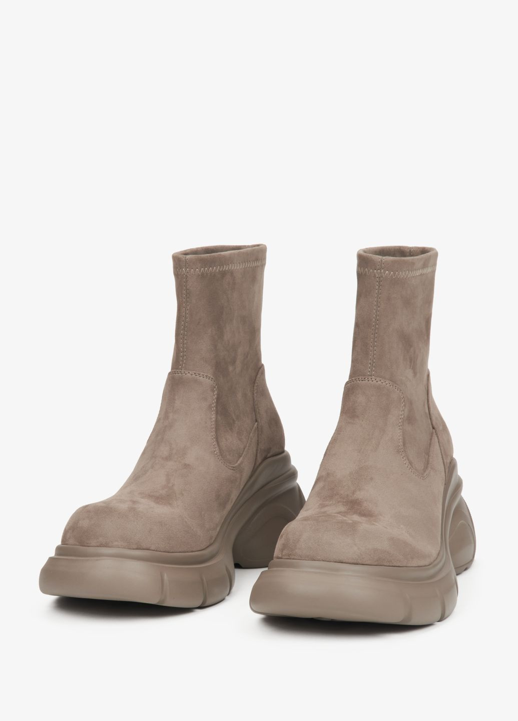 Черевики, колір бежевий Estro (324030689)