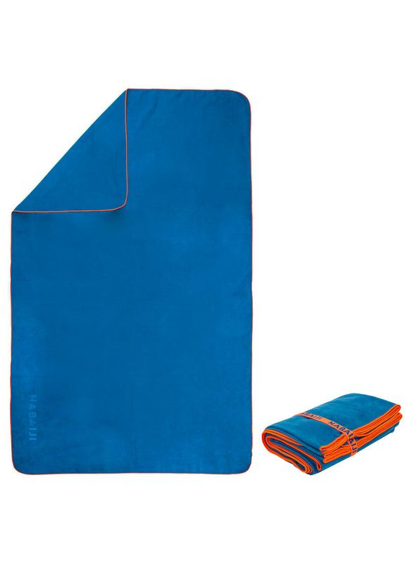 Полотенце из Микрофибры (110 х 175 см) для Бассейна (и других видов спорта) Blue Nabaiji синий