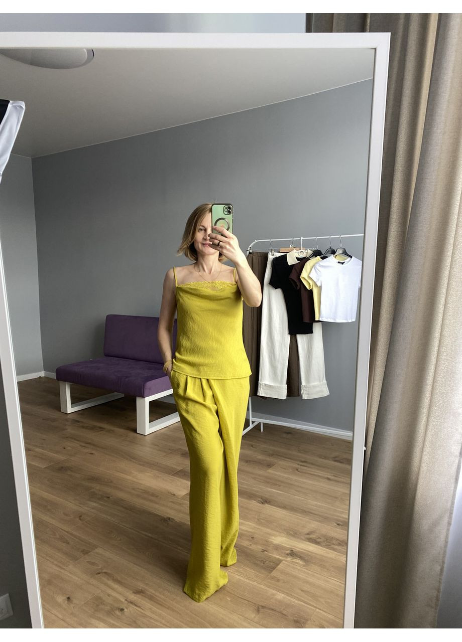 Костюм літній, комплект майка та штани, жіночий літній костюм Lumina (363984920)