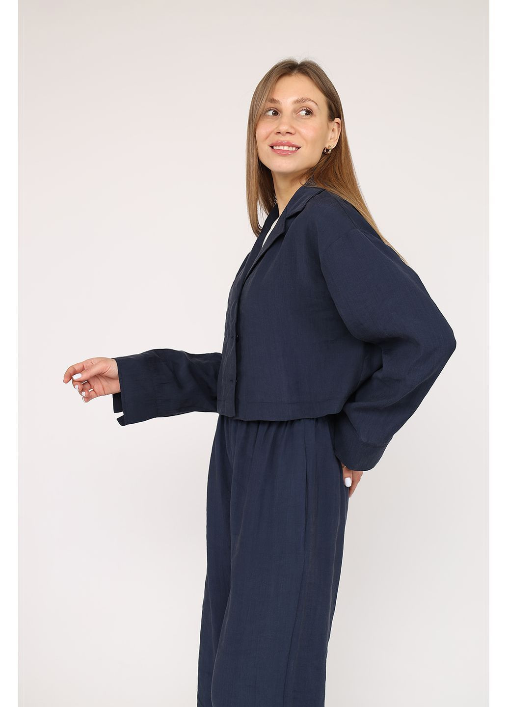 Индиго рубашка EFIL