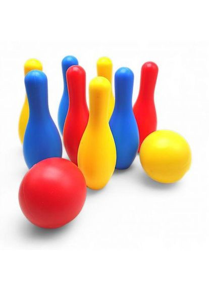 Игровой набор "Боулинг", 8 кегль, 2 слоя (237213) MIC (363838630)