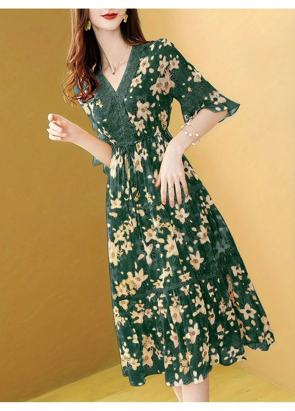 Зелена сукня SHEIN
