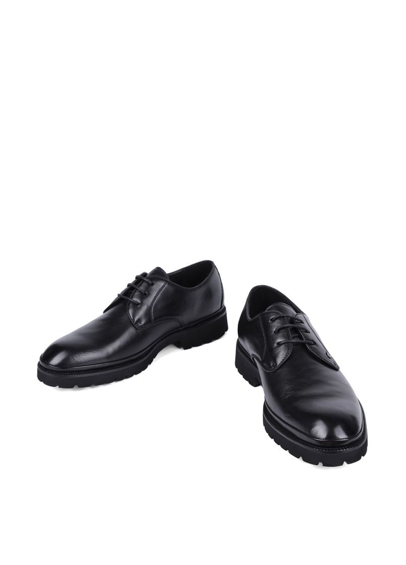 Чоловічі Туфлі 9386D-103-1 Чорний Шкіра Miguel Miratez (368753956)