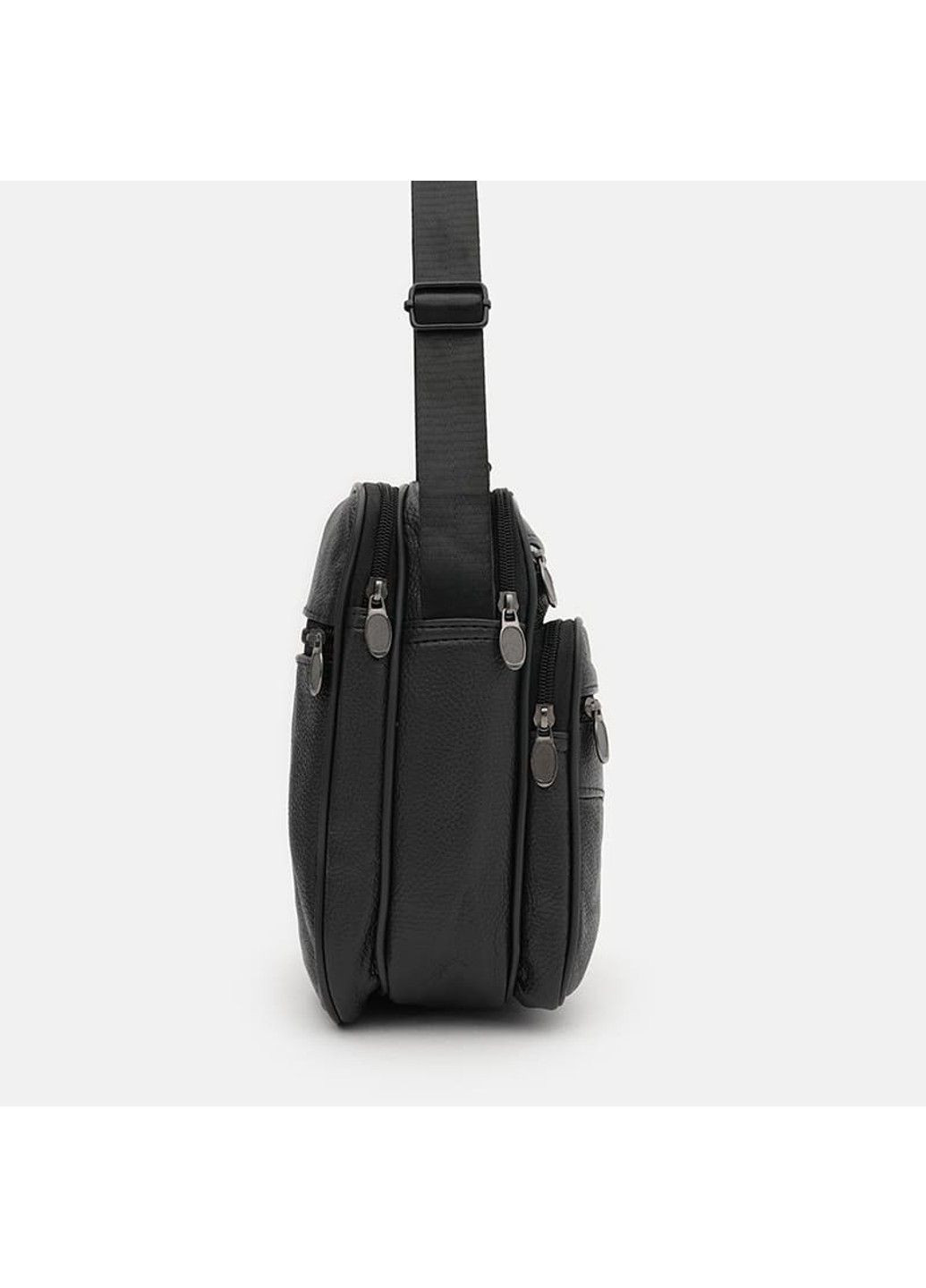 Мужская кожаная сумка K16681-2bl-black Borsa Leather (315688156)